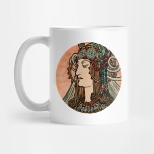 Vintage portrait art Mug